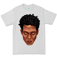 Dove Grey black man portrait Premium Tee - texasbilliewilder