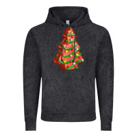 Vintage Black red christmas cake fa element Vintage Hoodie - FaDigitalArtStudio