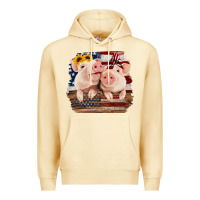 Pina Colada Cute Couple American Pigs Premium Hoodie - Bettercallsaul