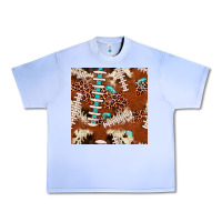 Grape Ice football leopard gemstone seamless pattern Urban Heavy Tee - JahusDesignShop