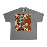 Tornado football leopard gemstone seamless pattern Urban Heavy Tee - JahusDesignShop
