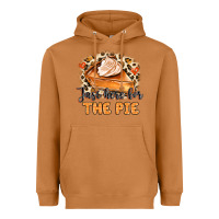 Meerkat Just Here For The Pie Heavyweight Hoodie - MaliasSmallBusiness