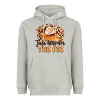 Just Here For The Pie Heavyweight Hoodie | Teevron