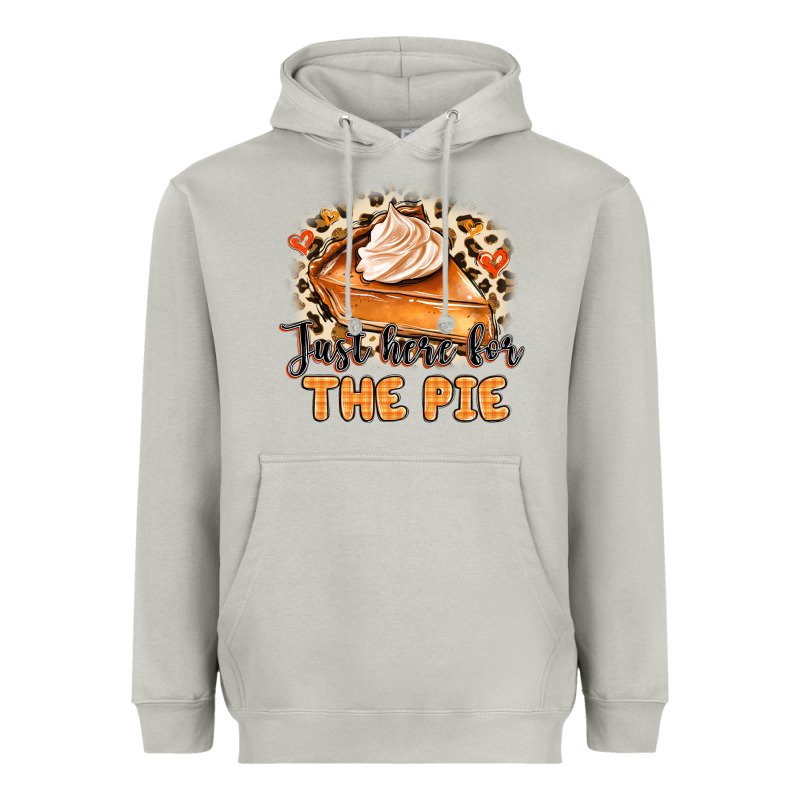 Just Here For The Pie Heavyweight Hoodie by MaliasSmallBusiness | Teevron