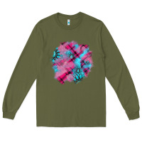 Army Green v.d gemstone's patches Long Sleeve Tee - AdoDesignShop
