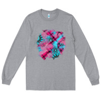 Heather Grey v.d gemstone's patches Long Sleeve Tee - AdoDesignShop