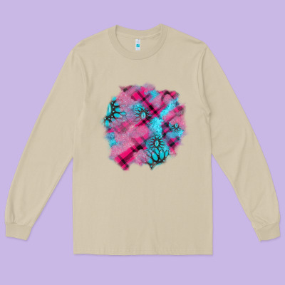 V.d Gemstone's Patches Long Sleeve Tee Designed By Adodesignshop