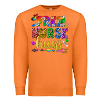 Carrot Free Nurse Hugs Pride LGBTQ+ Premium Sweatshirt - BundleAndBundleShop