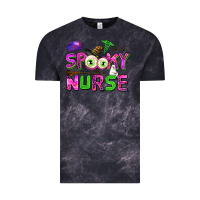 Cloud Black spooky nurse Vintage Tee - AdoDesignShop