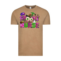 Vintage Coffee spooky nurse Vintage Tee - AdoDesignShop