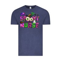 Vintage Denim spooky nurse Vintage Tee - AdoDesignShop