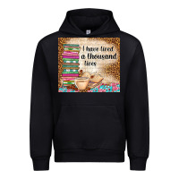Black i have lived a thousand lives Urban Hoodie - TumblerDesignByShophia