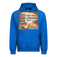 Cobalt i have lived a thousand lives Urban Hoodie - TumblerDesignByShophia