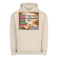 Pigment French Oak i have lived a thousand lives Urban Hoodie - TumblerDesignByShophia