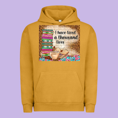 I Have Lived A Thousand Lives Urban Hoodie Designed By Tumblerdesignbyshophia