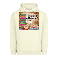 Pigment Pistachio i have lived a thousand lives Urban Hoodie - TumblerDesignByShophia