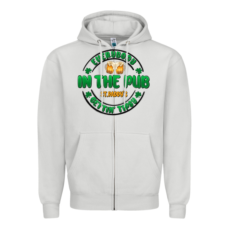 Everybody In The Pub Getting Tipsy Zipper Hoodie by MaliasSmallBusiness | Teevron