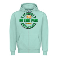 Seafoam everybody in the pub getting tipsy Zipper Hoodie - MaliasSmallBusiness