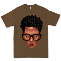 Cacao black man portrait Premium Tee - texasbilliewilder