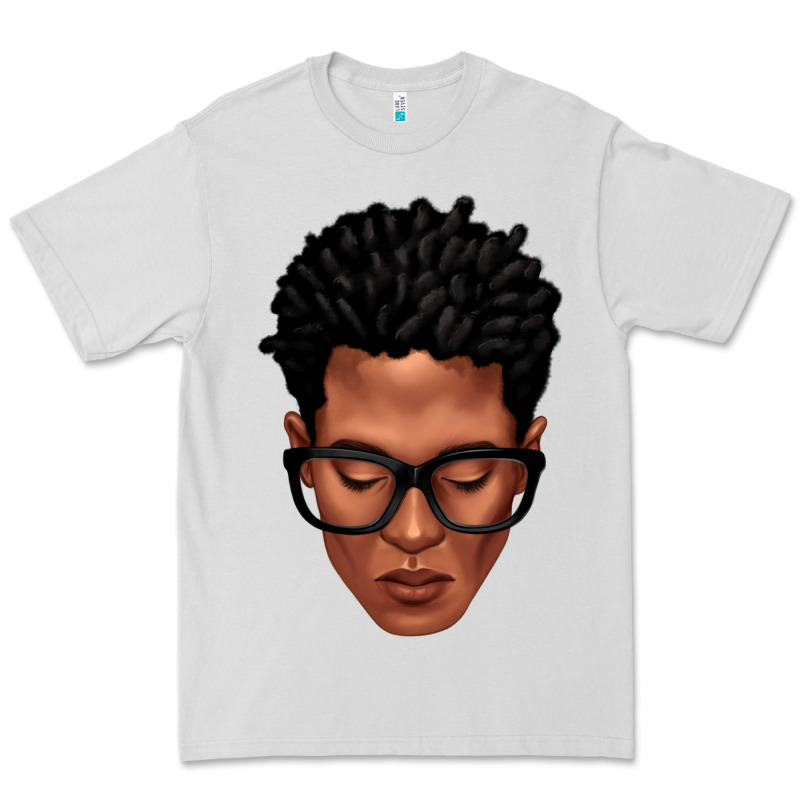 Black Man Portrait Premium Tee by texasbilliewilder | Teevron