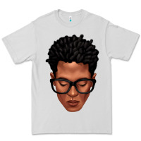 Dove Grey black man portrait Premium Tee - texasbilliewilder