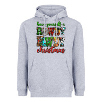 Have Yourself A Rowdy Howdy Christmas Heavyweight Hoodie | Teevron