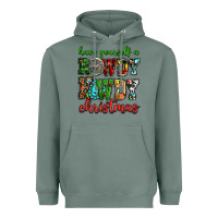 Sage Have yourself a rowdy howdy Christmas Heavyweight Hoodie - NancyCooperArtShop
