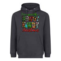 Smoke Have yourself a rowdy howdy Christmas Heavyweight Hoodie - NancyCooperArtShop