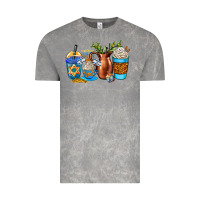 Cloud Rock hannukah coffee cups Vintage Tee - AdoDesignShop