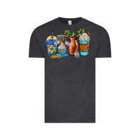 Vintage Black hannukah coffee cups Vintage Tee - AdoDesignShop