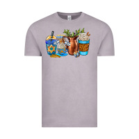 Vintage Zinc hannukah coffee cups Vintage Tee - AdoDesignShop
