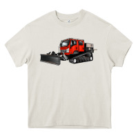 Cream snowcat Heavy Core Tee - Artiststas