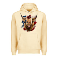 Pina Colada American Highland Cow Premium Hoodie - Bettercallsaul
