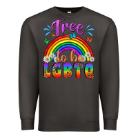 Smoke Western Free To Be Lgbtq Premium Sweatshirt - BundleAndBundleShop