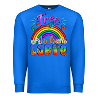 True Royal Western Free To Be Lgbtq Premium Sweatshirt - BundleAndBundleShop