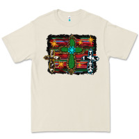 Bone Western Cross Premium Tee - RanaPortraitStore