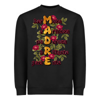 Black ella es mamá Heavyweight Sweatshirt - JahusDesignShop