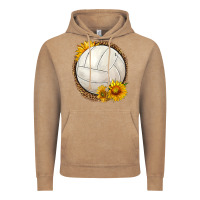 Vintage Coffee western volleyball with sunflower Vintage Hoodie - HRA Design Shop