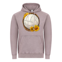 Vintage Zinc western volleyball with sunflower Vintage Hoodie - HRA Design Shop