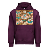 Mauve Wine daily reminders Urban Hoodie - TumblerDesignByShophia