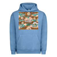 Pigment Pebble Blue daily reminders Urban Hoodie - TumblerDesignByShophia