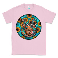 Bubblegum Pink horseshoe circle Classic Tee - JahusDesignShop