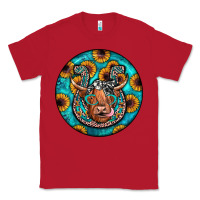Red horseshoe circle Classic Tee - JahusDesignShop