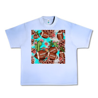 Grape Ice football leopard cactus seamless pattern Urban Heavy Tee - JahusDesignShop