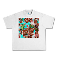 Lunar Rock football leopard cactus seamless pattern Urban Heavy Tee - JahusDesignShop