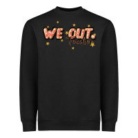 Black we out teacher Heavyweight Sweatshirt - JahusDesignShop