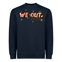 Navy we out teacher Heavyweight Sweatshirt - JahusDesignShop