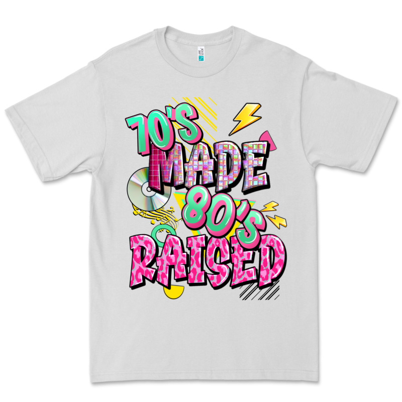 70s Made 80s Raised Premium Tee by texasbilliewilder | Teevron