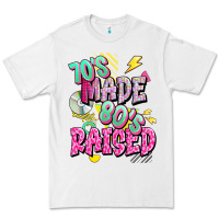 White 70s made 80s raised Premium Tee - texasbilliewilder