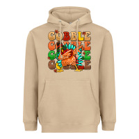 Mushroom gobble gobble gobble gobble turkey Heavyweight Hoodie - MaliasSmallBusiness